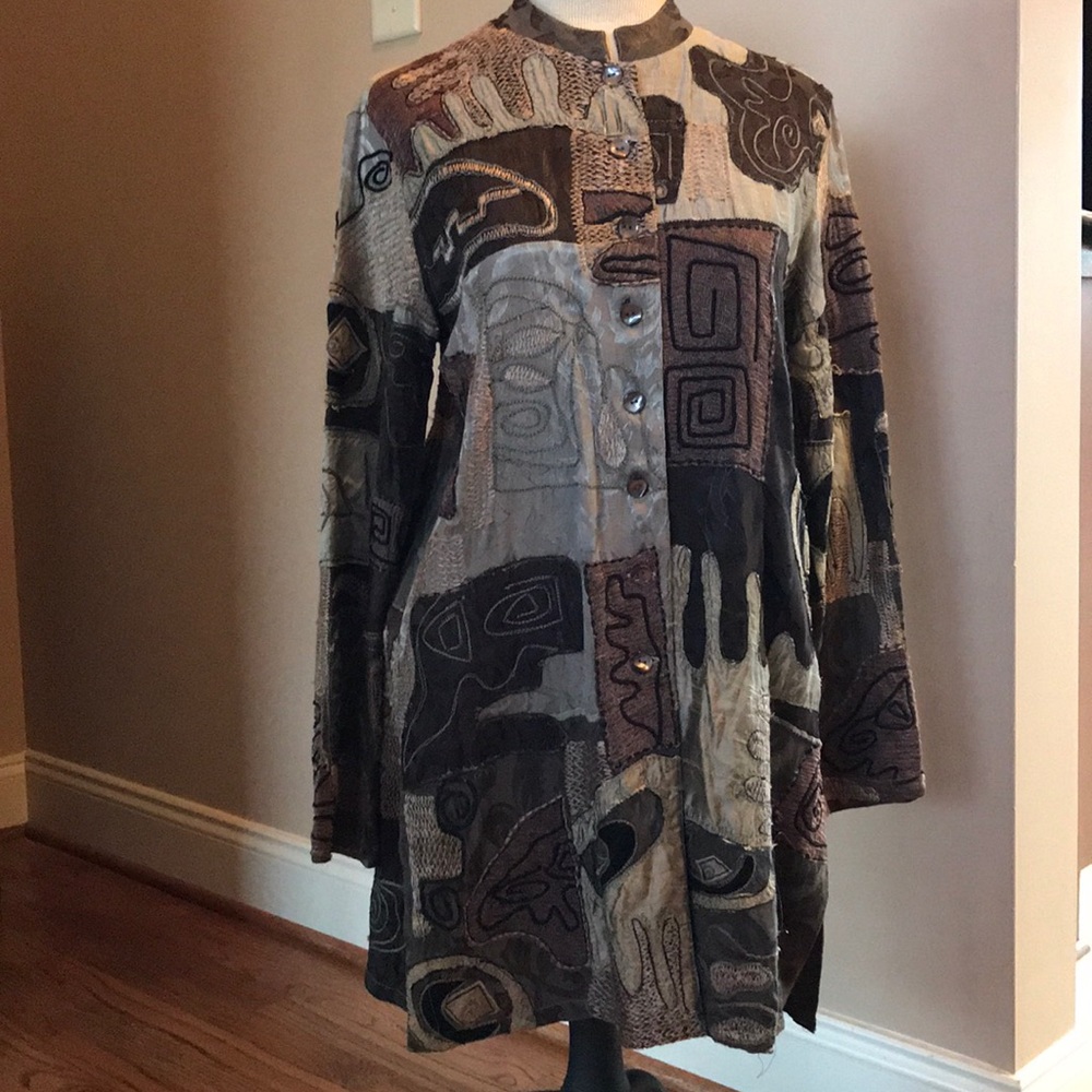 chico’s tunic style jacket